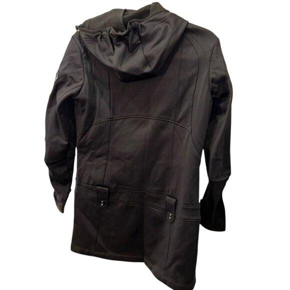 Bogner Sports German black 3/4 apres ski Silver DRAGON jacket M - Picture 6 of 6